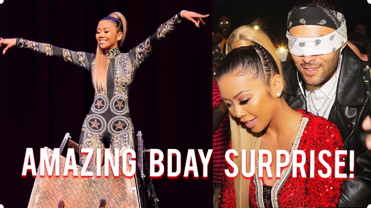 MAGIC BIRTHDAY SURPRISE AT THE CIRCUS! ft. Don Benjamin, Jessica Lesaca, AdamW | Liane V