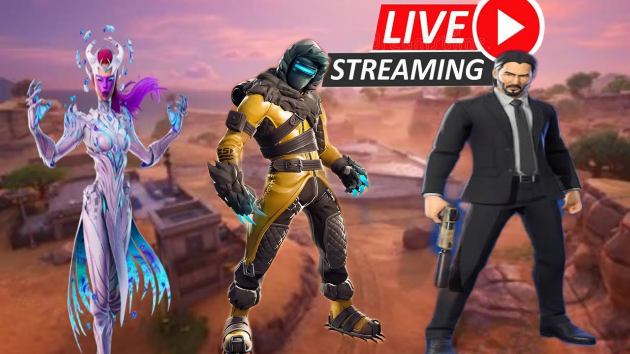 Live BR and OG zero builds with friends