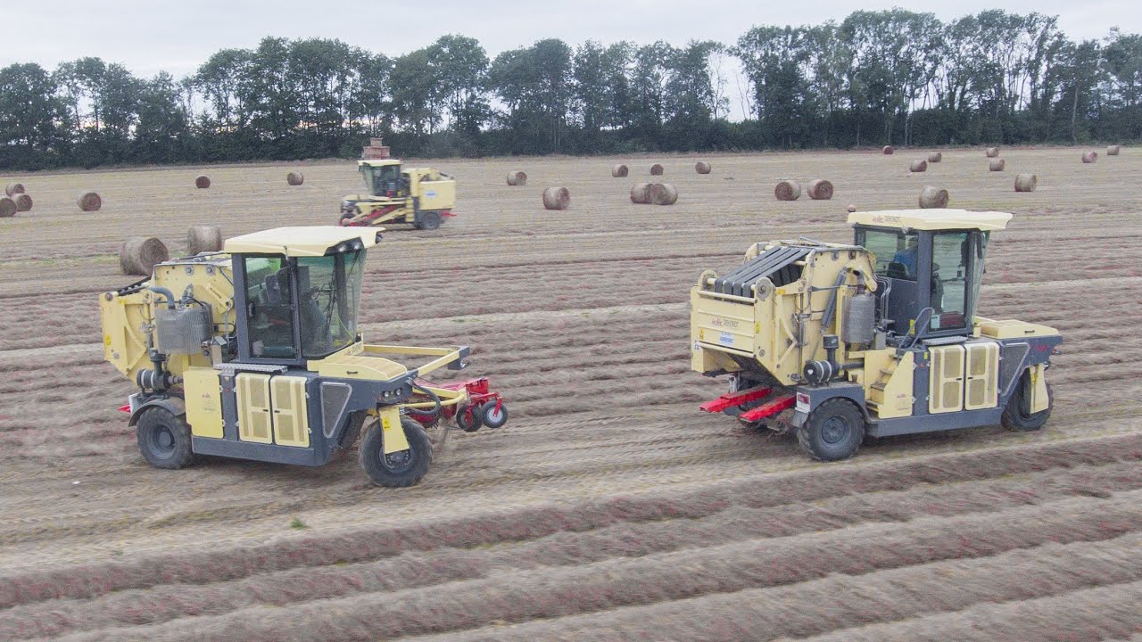🇫🇷 Enroulage de LIN en NORMANDIE avec 4 enrouleurs DEHONDT | FENDT | MERLO
