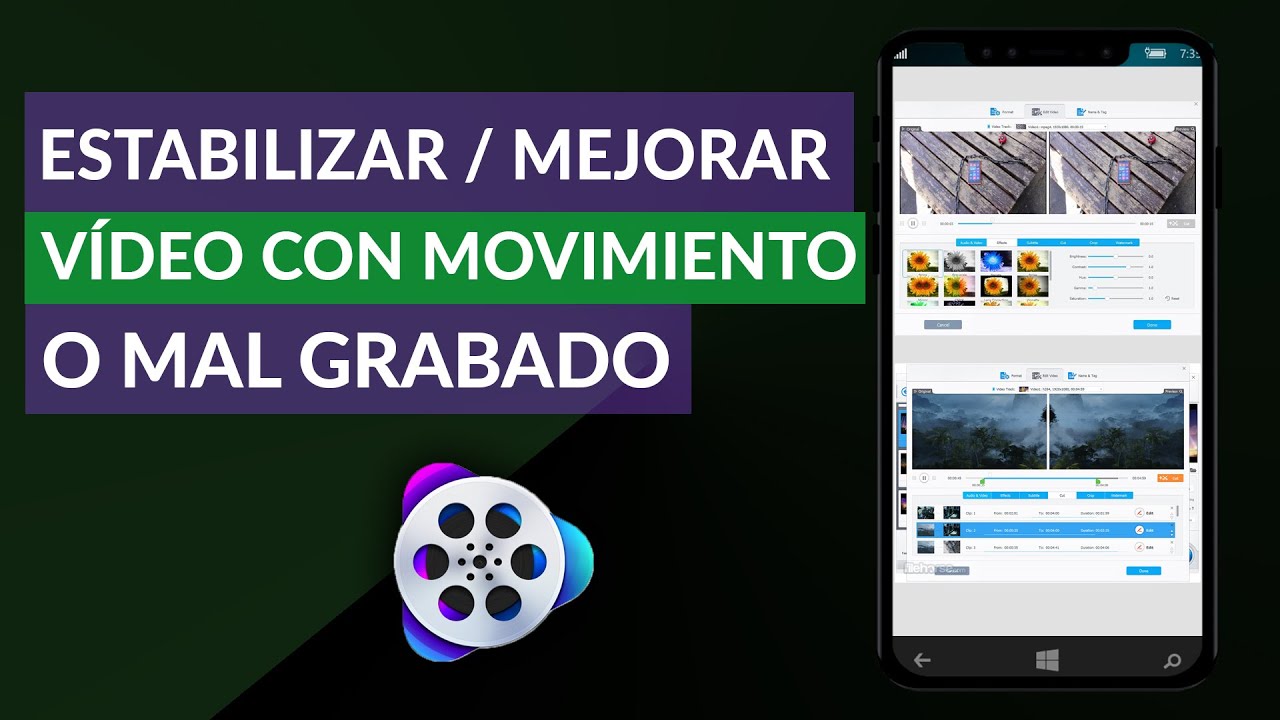 C&oacute;mo Estabilizar y Mejorar un V&iacute;deo con Movimiento o Mal Grabado