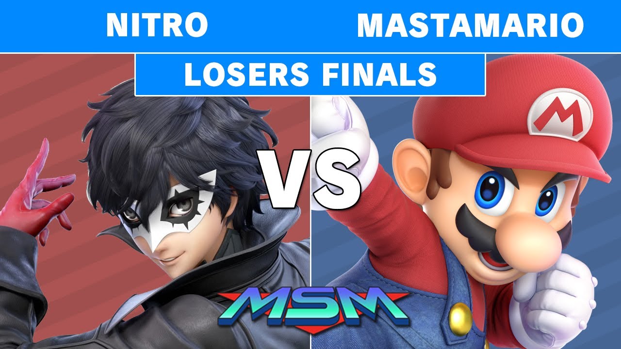 MSM 231 - POW | Mastamario (Mario) Vs Nitro (Joker) Losers Finals - Smash Ultimate