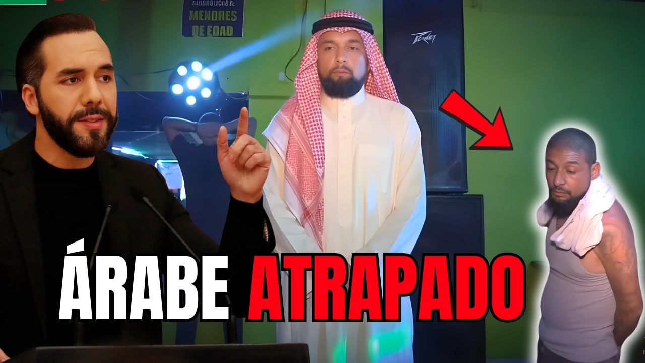 El primer árabe detenido en El Salvador tenía orden por homicidio 🔥😱