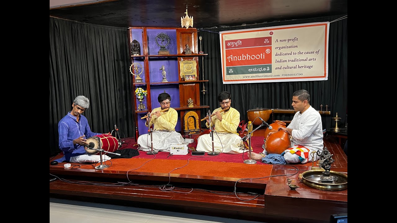 Anubhooti - Flute concert by Vid. Hemanth & Heramb