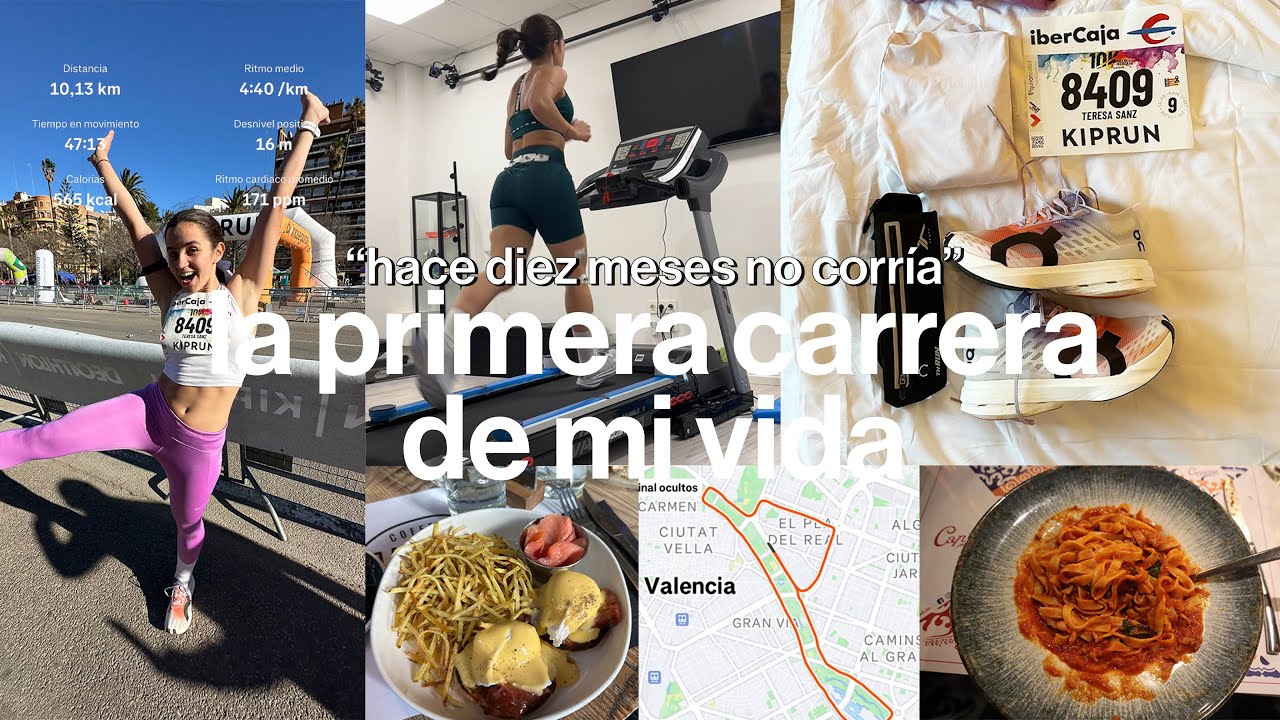 La primera carrera de mi vida: 10K (vlog) | ¿Cómo entreno y cuál es mi alimentación?
