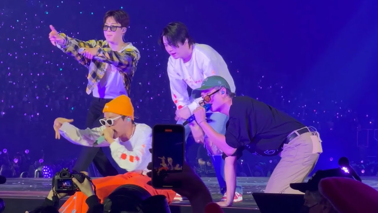 220408 Dis-ease 병 BTS Fancam Permission to Dance PTD On Stage Las Vegas Live Performance 방탄소년단