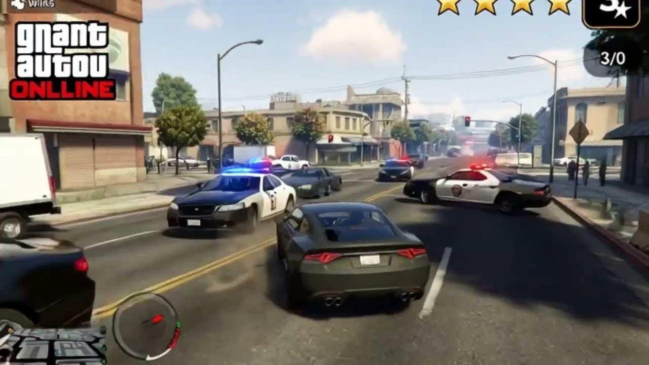 INSANE GTA POLICE CHASE 💥 High-Speed Crashes & Explosions
