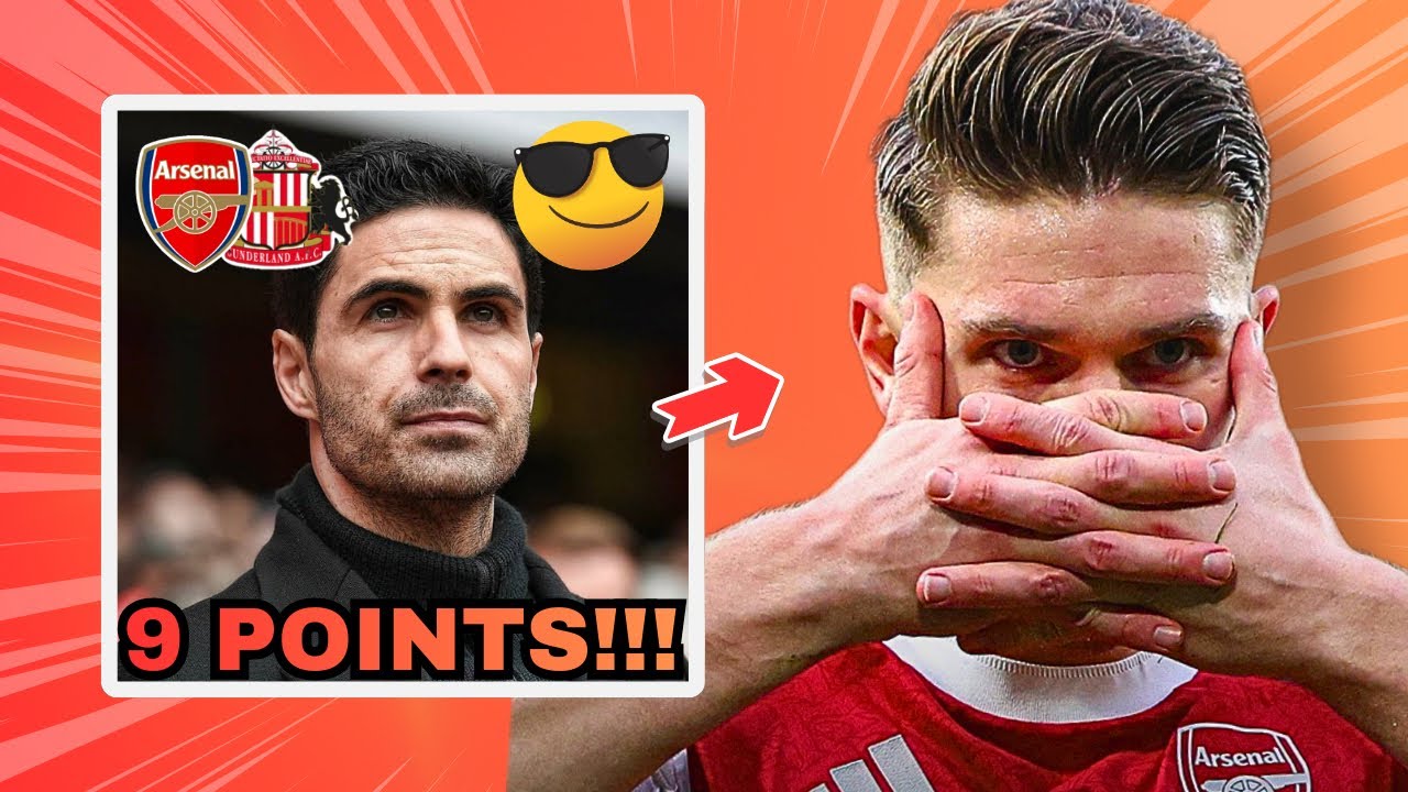 ARSENAL 9 POINTS CLEAR! 🏆 Arsenal 3-0 Sunderland: REVENGE Served as Title Race Explodes!