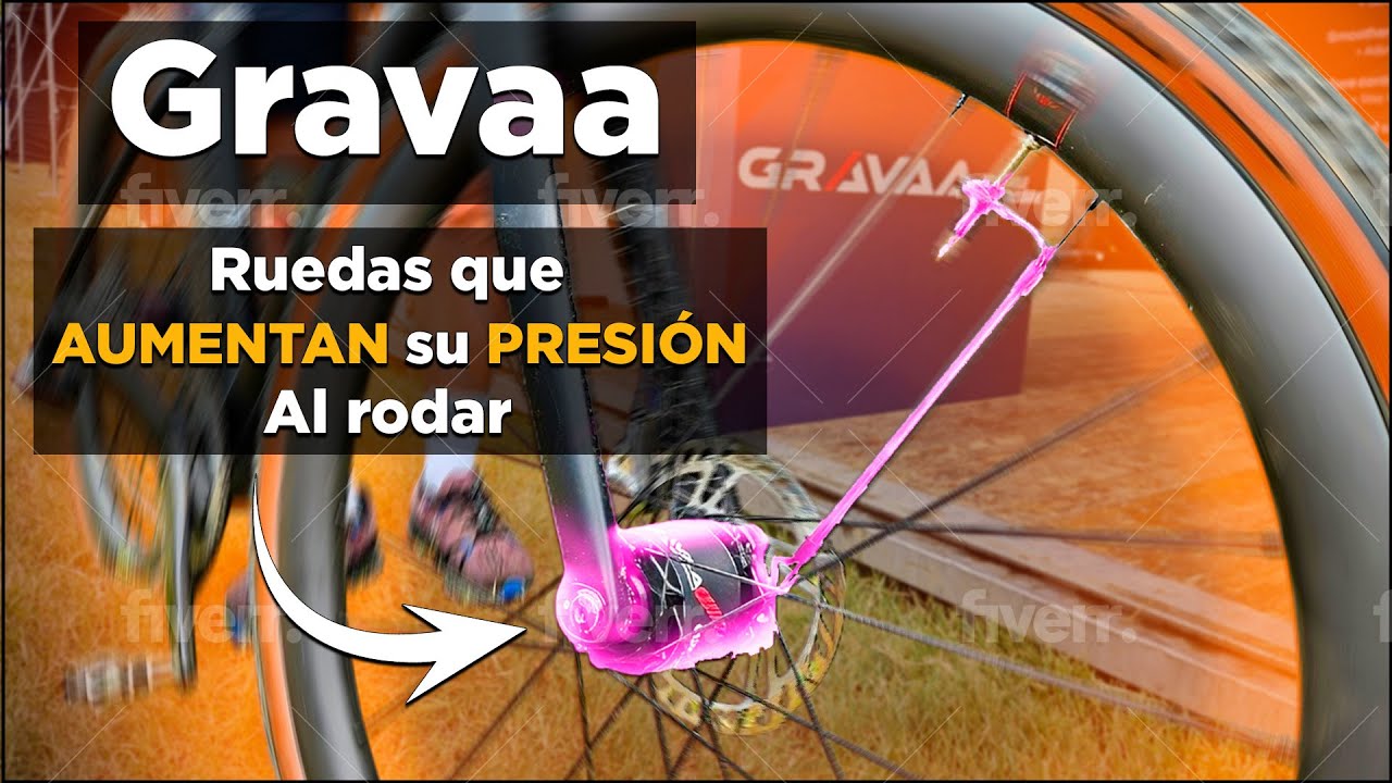 GRAVAA PRESION AUTO AJUSTABLE en tus ruedas 🚲