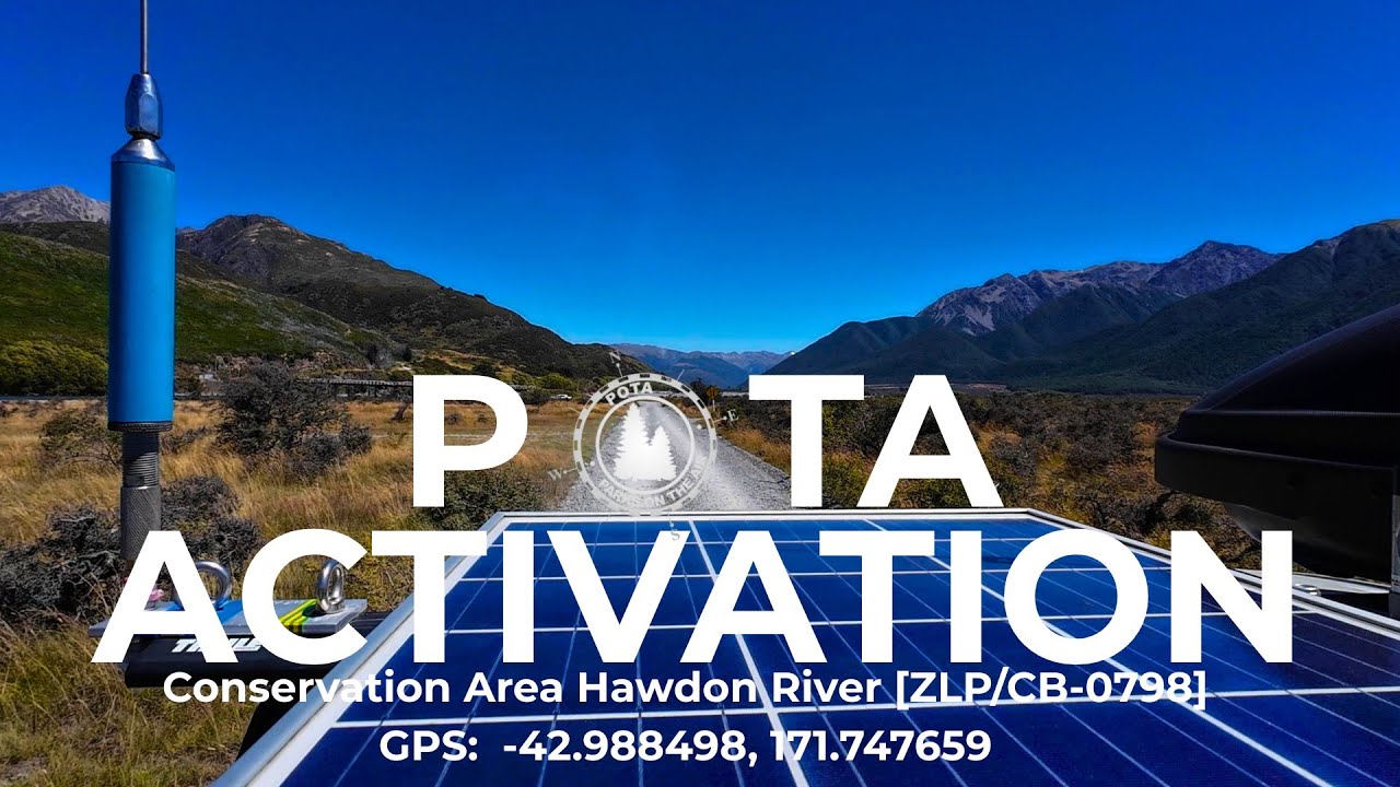 Mt White Station POTA Acivation | New Zealand | Excellent Conditions