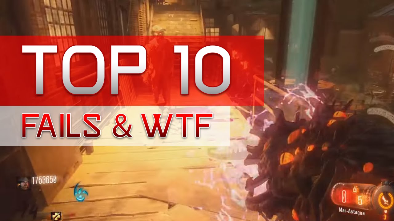 TOP 10 ZOMBIES FAILS/WTF #1