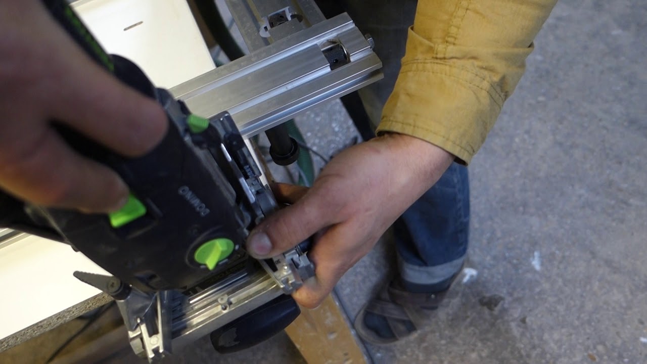 FESTOOL Domino + PARETTOOL Frame быстрая присадка без разметки 2
