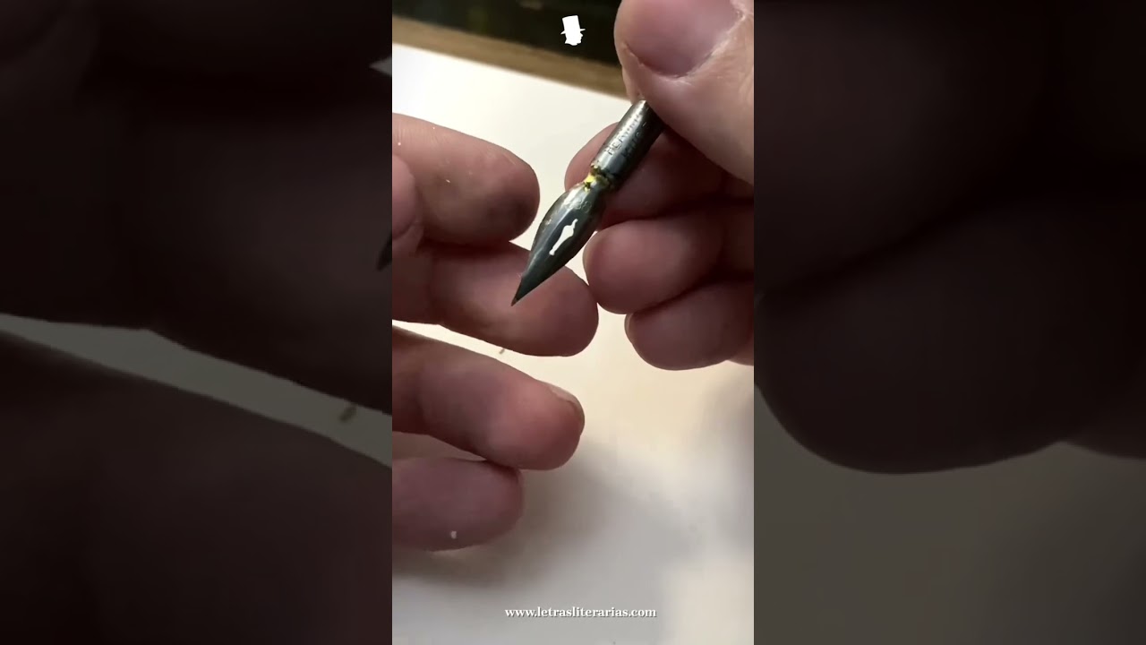🧼 Limpieza de plumillas para caligrafía