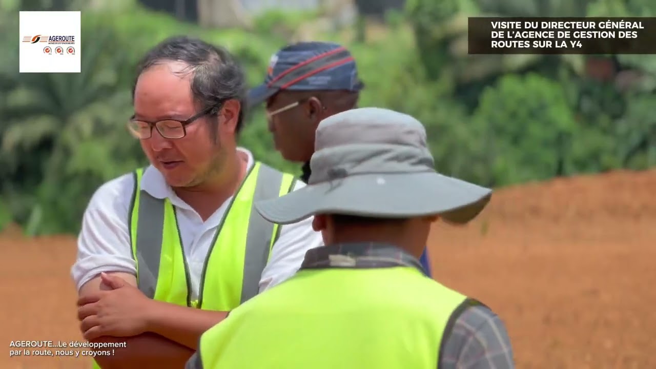 ▶️AGEROUTE NEWS | 𝐕𝐈𝐒𝐈𝐓𝐄 𝐃𝐄 𝐂𝐇𝐀𝐍𝐓𝐈𝐄𝐑 𝐃𝐔 𝐃𝐈𝐑𝐄𝐂𝐓𝐄𝐔𝐑 𝐆𝐄́𝐍𝐄́𝐑𝐀𝐋 𝐃𝐄 𝐋’𝐀𝐆𝐄𝐑𝐎𝐔𝐓𝐄 𝐒𝐔𝐑 𝐋𝐀 𝐘𝟒