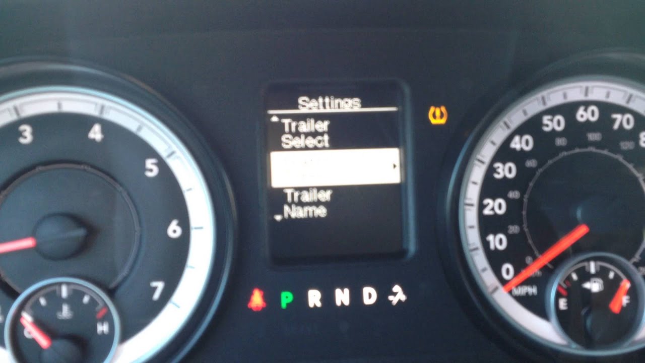 2014 Ram Trailer Brake Controller Dash Program