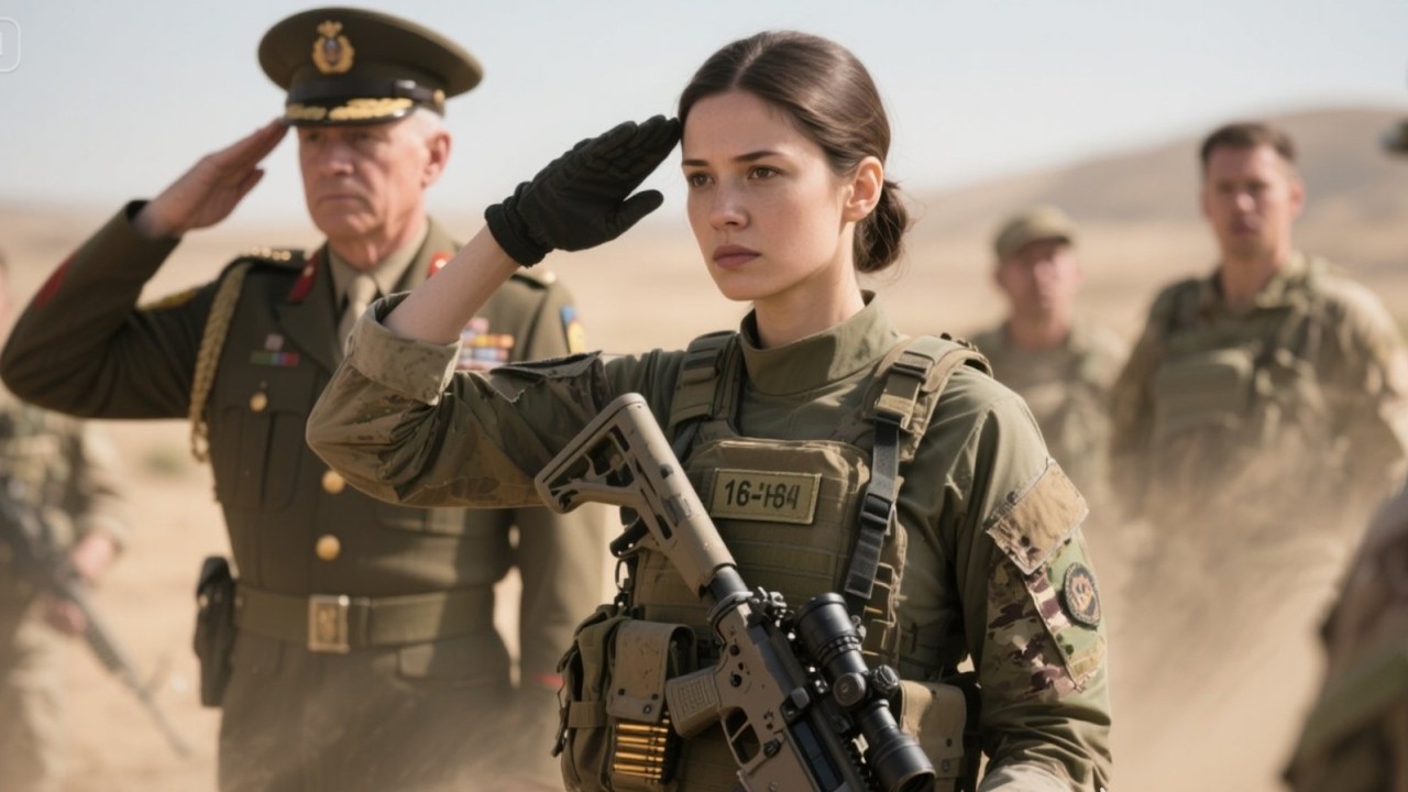 “Who Is She?” They Laughed — Until the SEAL Commander Saluted the Unknown Female Sniper | Emotional