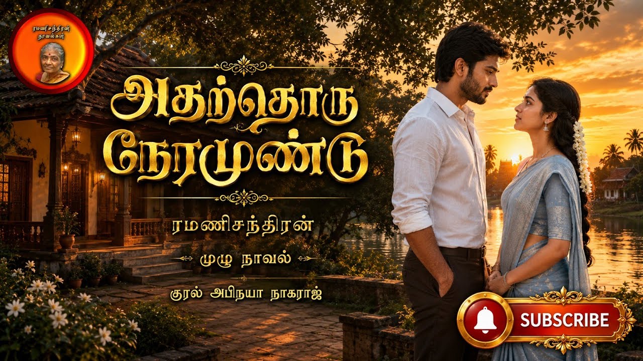 அதற்கொரு நேரமுண்டு | ரமணிசந்திரன் |tamil audio novels | tamil novels audio books|rj suja