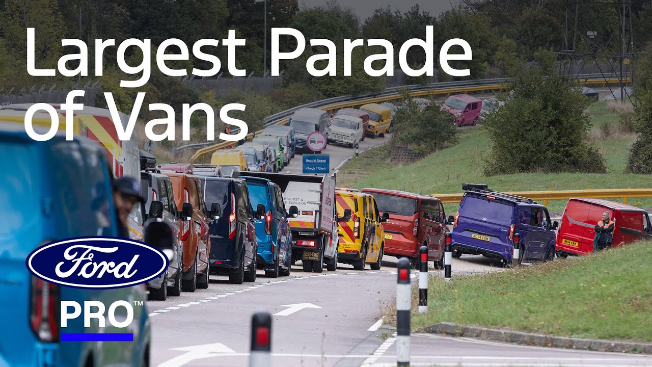 Ford Transit Sets a GUINNESS WORLD RECORDS™ Title