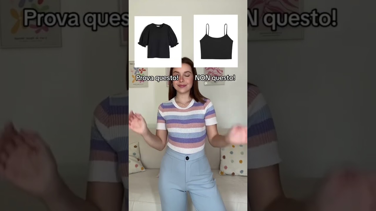 Cosa indossare se hai le spalle strette 🤷🏻&zwj;♀️