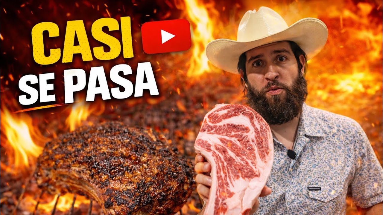 Así se asa un ribeye de 2 pulgadas sin secarlo