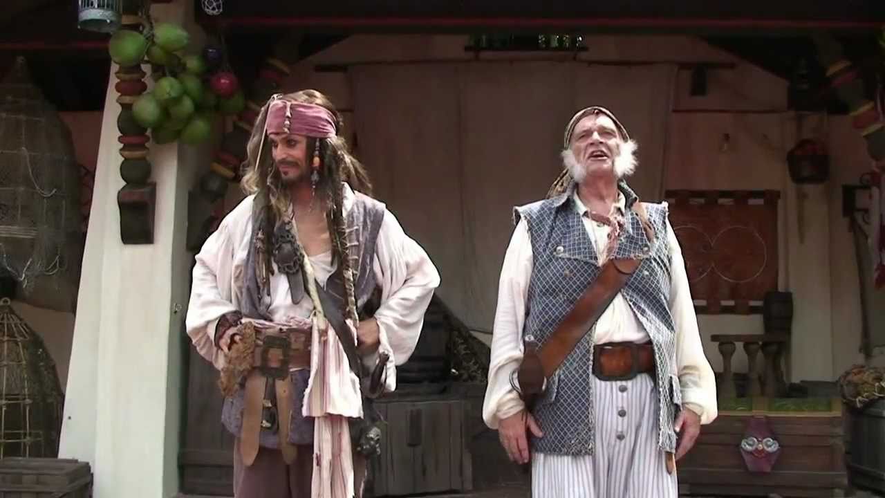 Captain Jack Sparrow's Pirate Tutorial in Adventureland at Magic Kingdom
