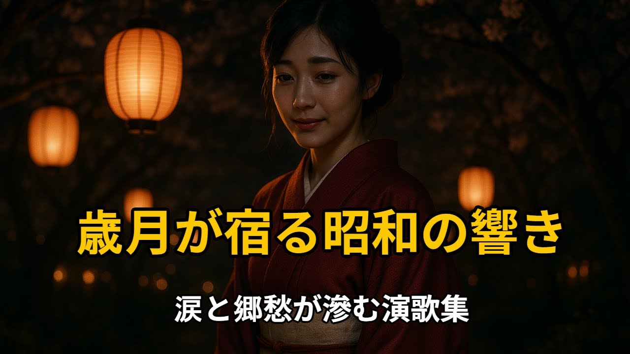 歳月を越えて響く昭和の歌｜60代の涙を誘う演歌名曲集