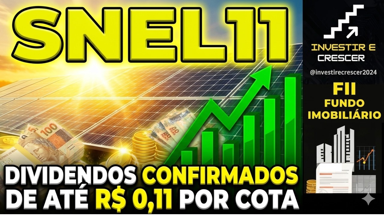 SNEL11: DIVIDENDOS DE 1,17% AO MÊS, BOM DEMAIS?