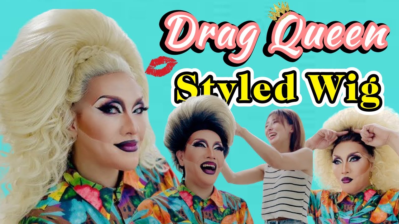 💋Drag Queen Styled Wigs👠✨イルローザのオーダーウィッグ