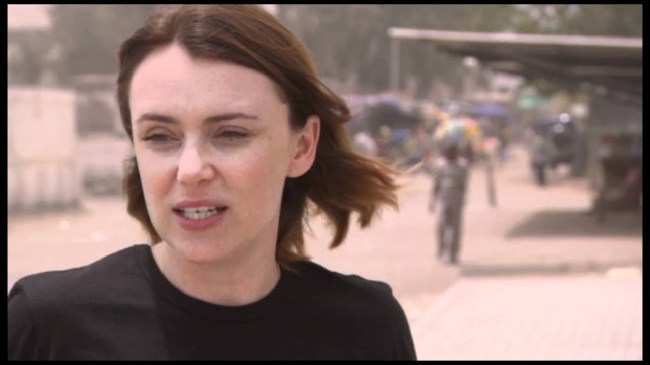 Soccer Aid 2012: Keeley Hawes in Djibouti