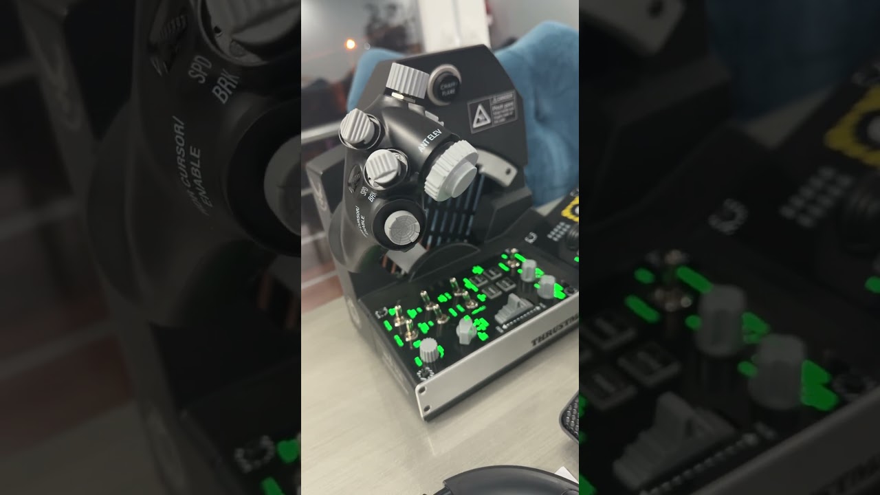 DCS World F16 C Thrustmaster TQS, Thrustmaster Hotas Warthog