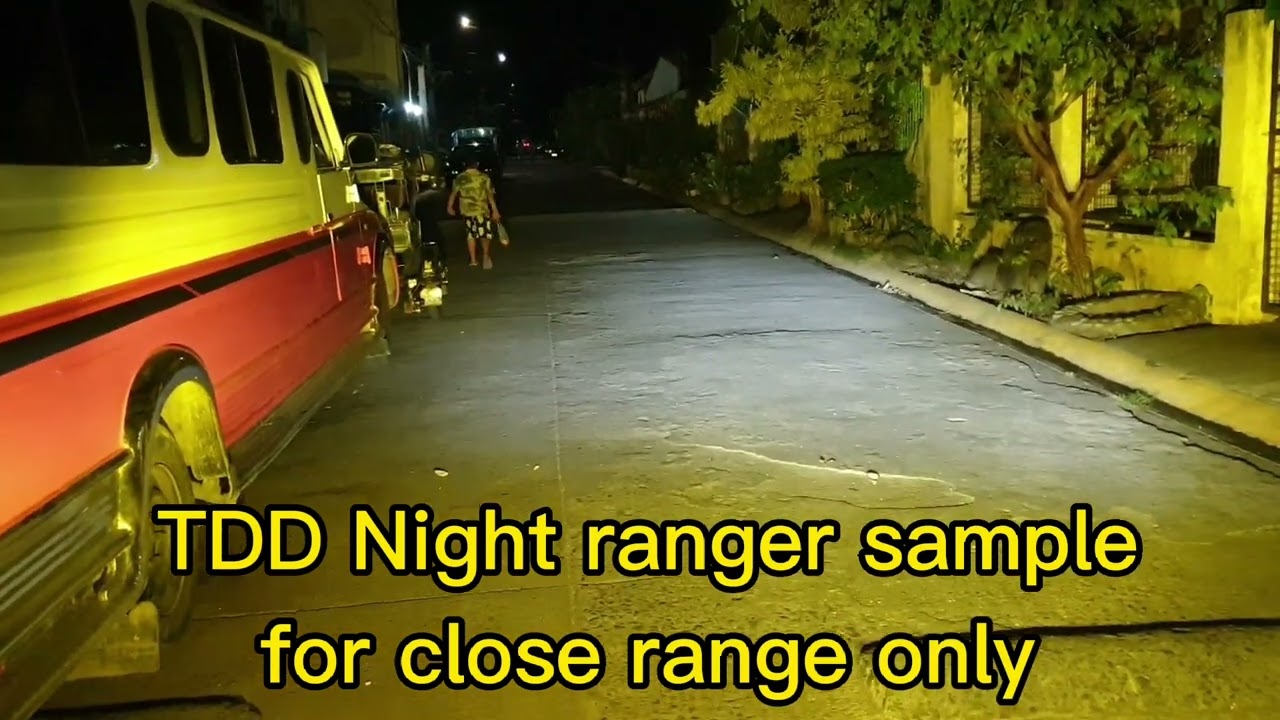 TDD night ranger vs. Atom night ripper 2.. short clip