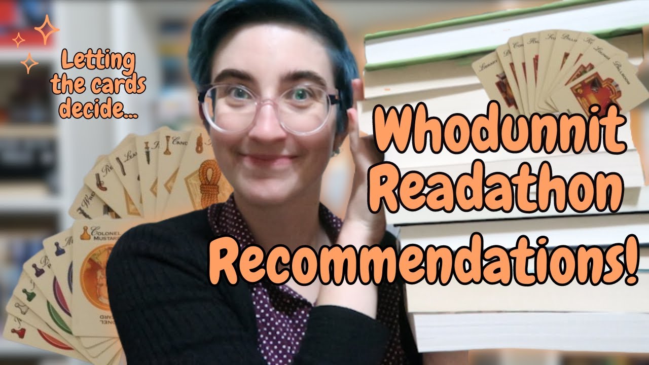⭐️Whodunnit Readathon Recommendations || Using Cluedo Cards⭐️