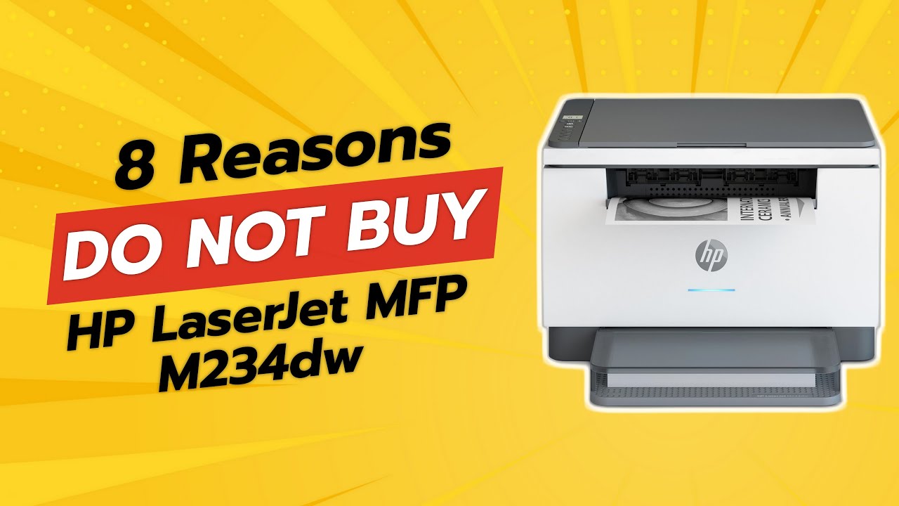 МФУ HP LaserJet M234dw | 8 причин НЕ покупать! 🚫💸