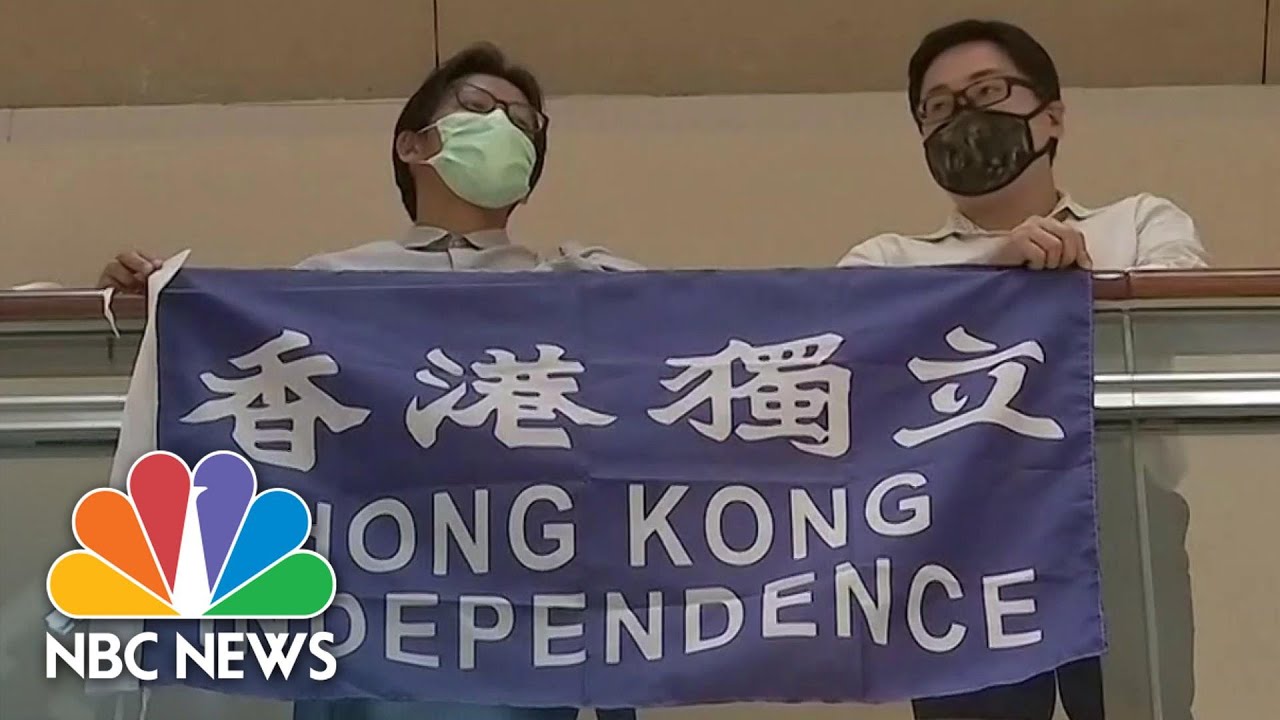 Protests Break Out After China Approves Controversial Security Law | NBC News NOW