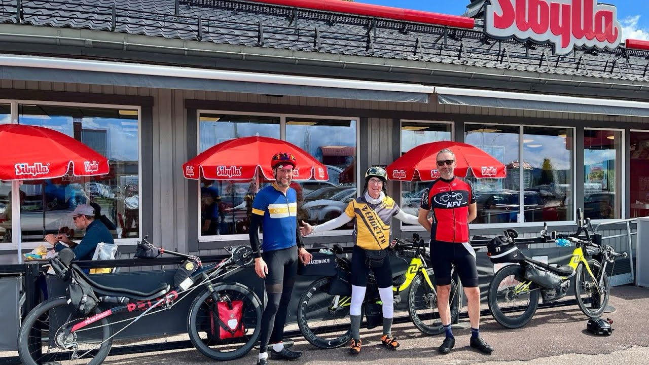 Larry and Tor do the Length of Sweden on Cruzbikes, part 2/3