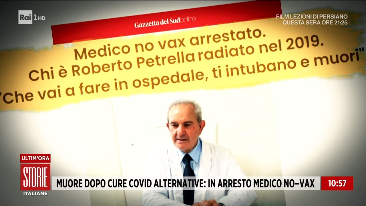 Medico no-vax in arresto  - Storie italiane  - 26/01/2022