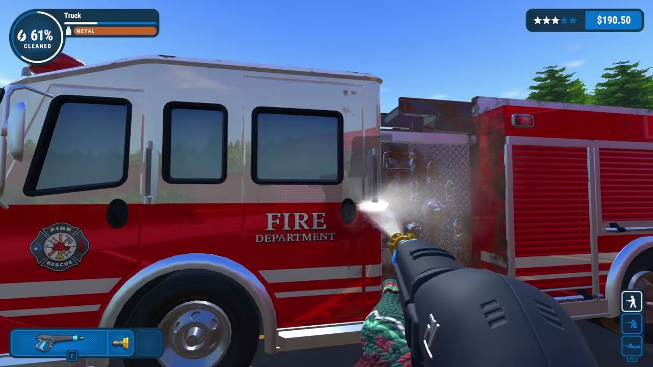 Totálně ŠPINAVÝ HASIČSKÝ VŮZ 🧼🚒 | PowerWash Simulator (Satisfying Clean)