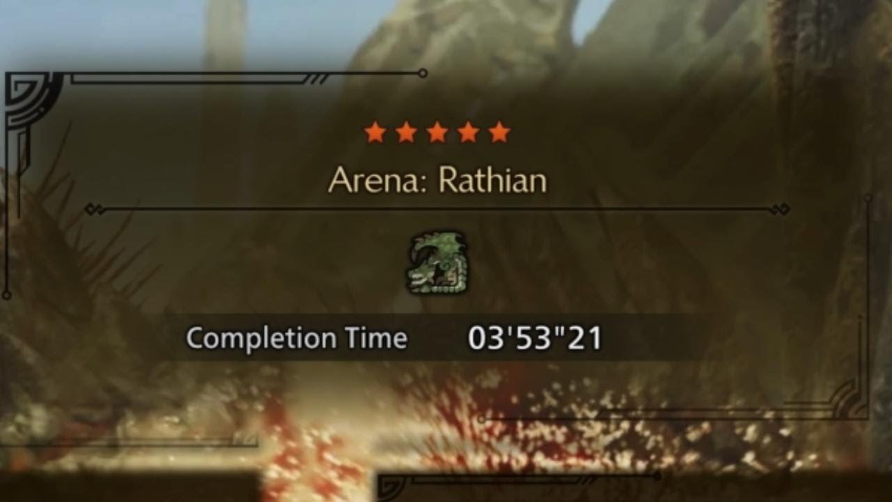 Monster Hunter Wilds - Rathian Arena Hammer 03'53 (PS5)