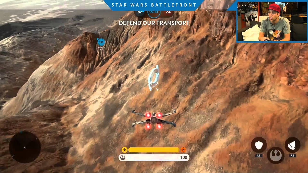 Star Wars Battlefront Gameplay - Martin speelt de volledige game