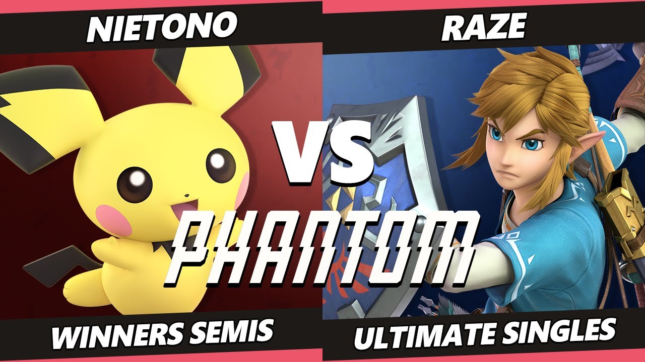 Phantom 2022 Winners Semis - Nietono (Pichu) Vs. RaZe (Link) SSBU Ultimate Tournament