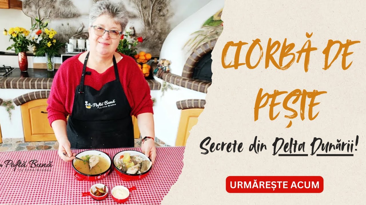 Ciorba de peste reteta din Delta Dunarii cu toate secretele! Nu apa din Dunare! #viralvideo #food