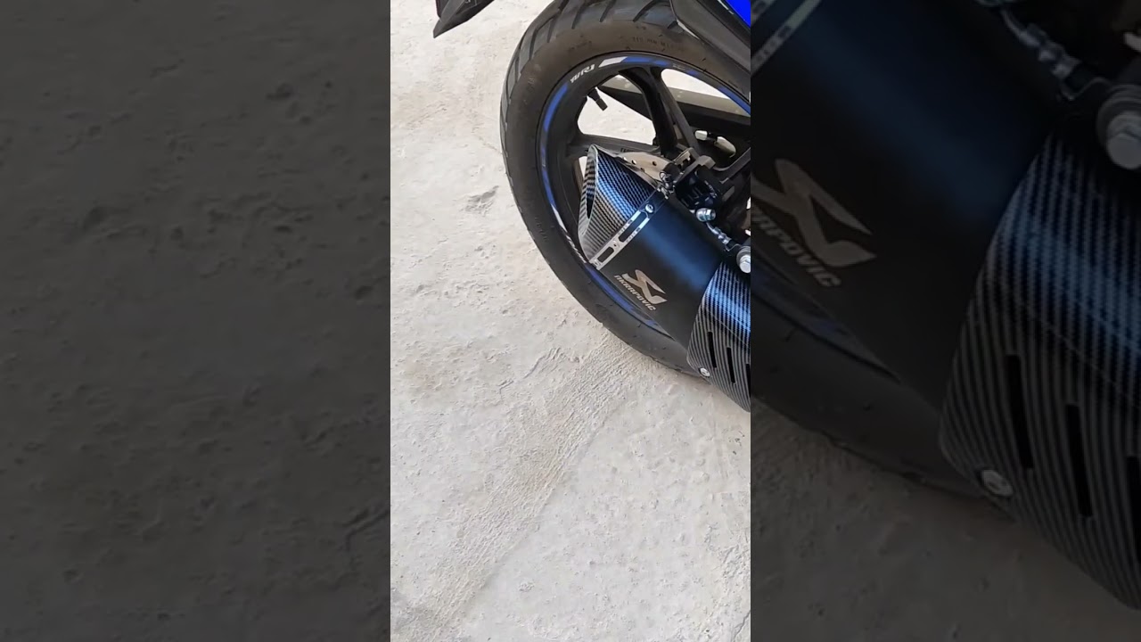 Прямоток Akrapovic на Lifan KP200 Irokez