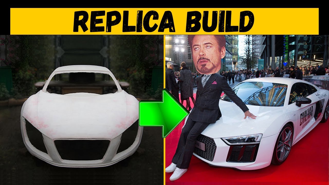 🔥🛠️ How We Built a Tony Starks Audi R8 Replica for Cheap!