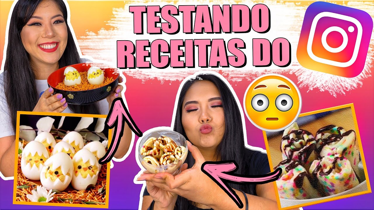 TESTANDO RECEITAS DO INSTAGRAM !! - SER&Aacute; QUE DEU CERTO? | Blog das irm&atilde;s
