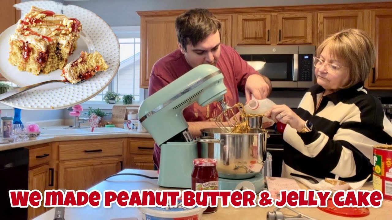 Cooking With Craig | Peanut Butter And Jelly Cake! 