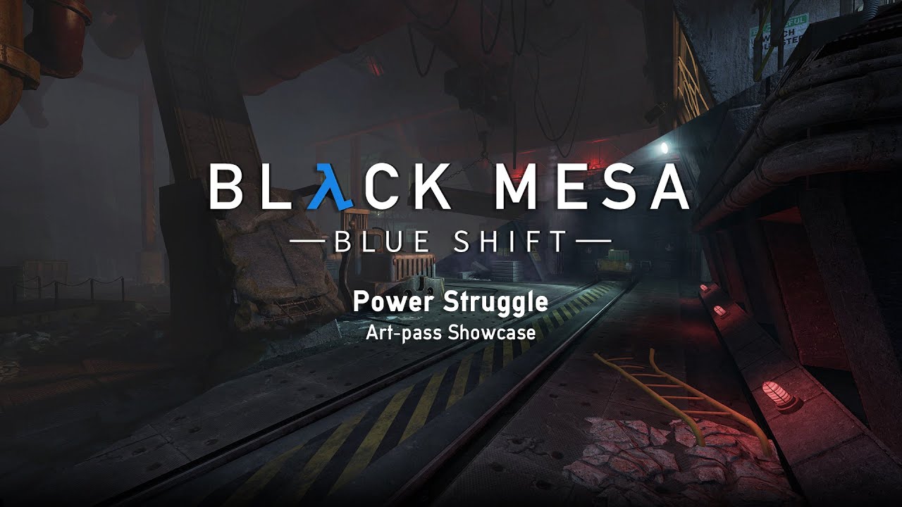 Black Mesa Blue Shift | Power Struggle Art-pass Showcase