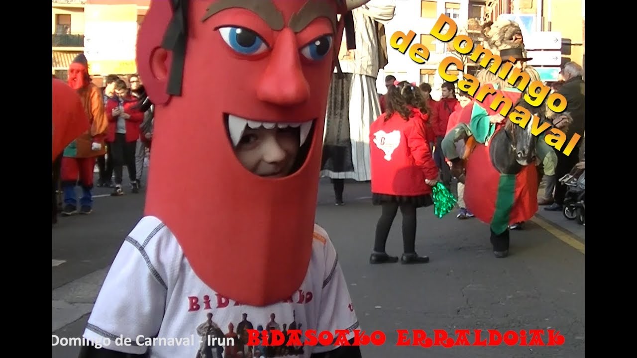 Bidasoako Erraldoiak. Domingo de Carnaval Irun 23/2/2020