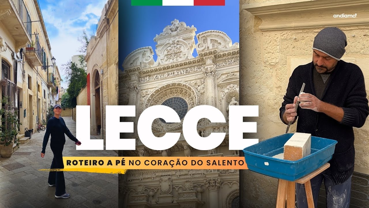 #LECCE a pé: quando o Barroco brilha de dia e encanta à noite | Andiamo Puglia!