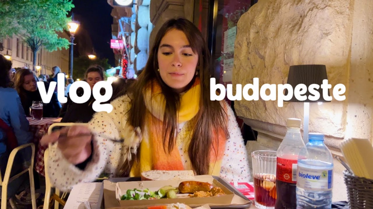 VLOG | conheci a hungria AAAAAA alguns dias em budapeste :) água termal, comidas típicas, lojas...