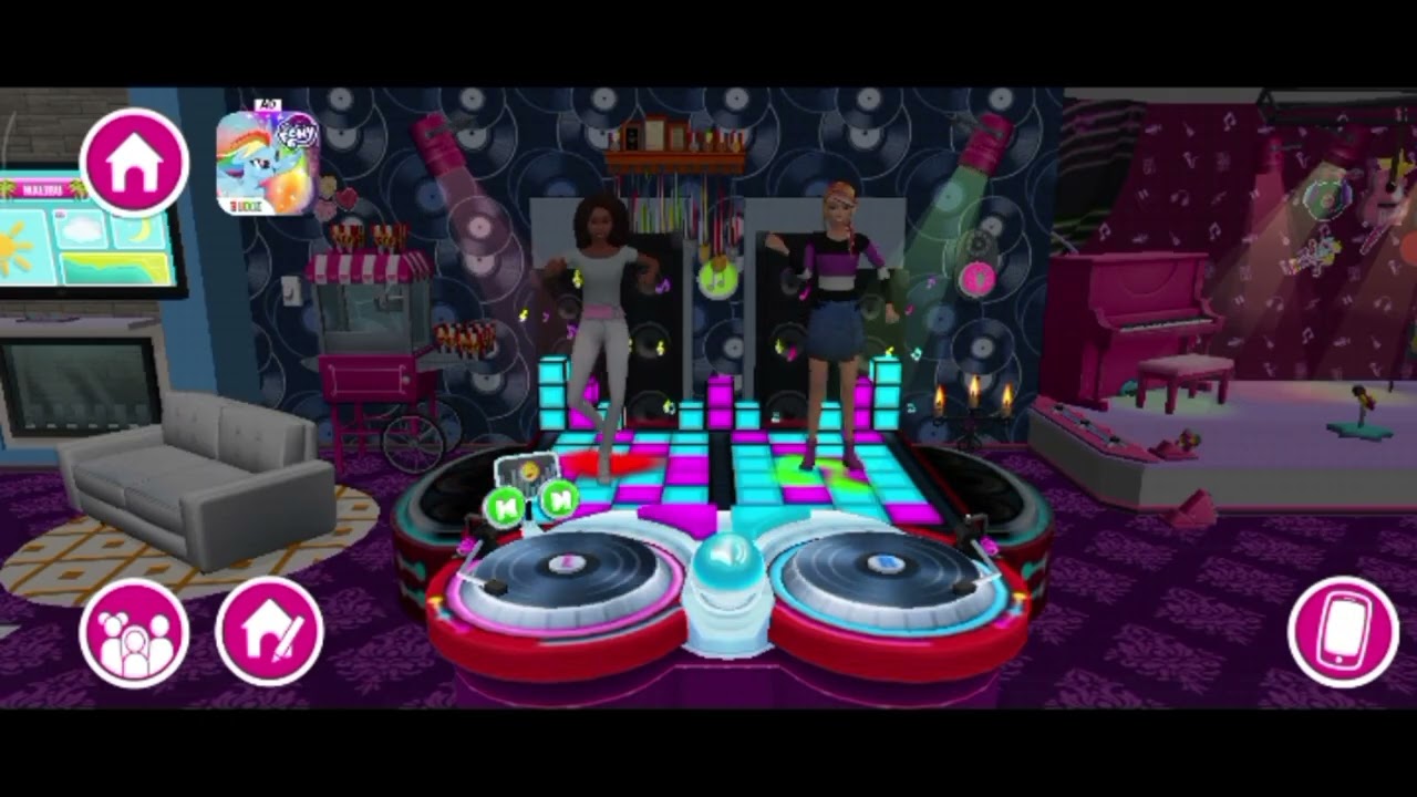 Barbie dream house adventure game new part by @wmbarbiesworld 
