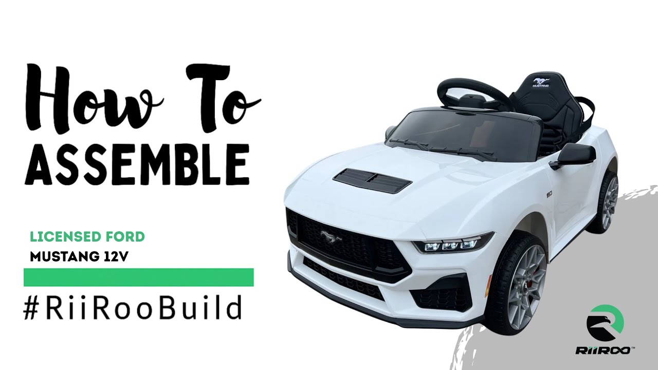 Licensed Ford Mustang 12V Assembly Video